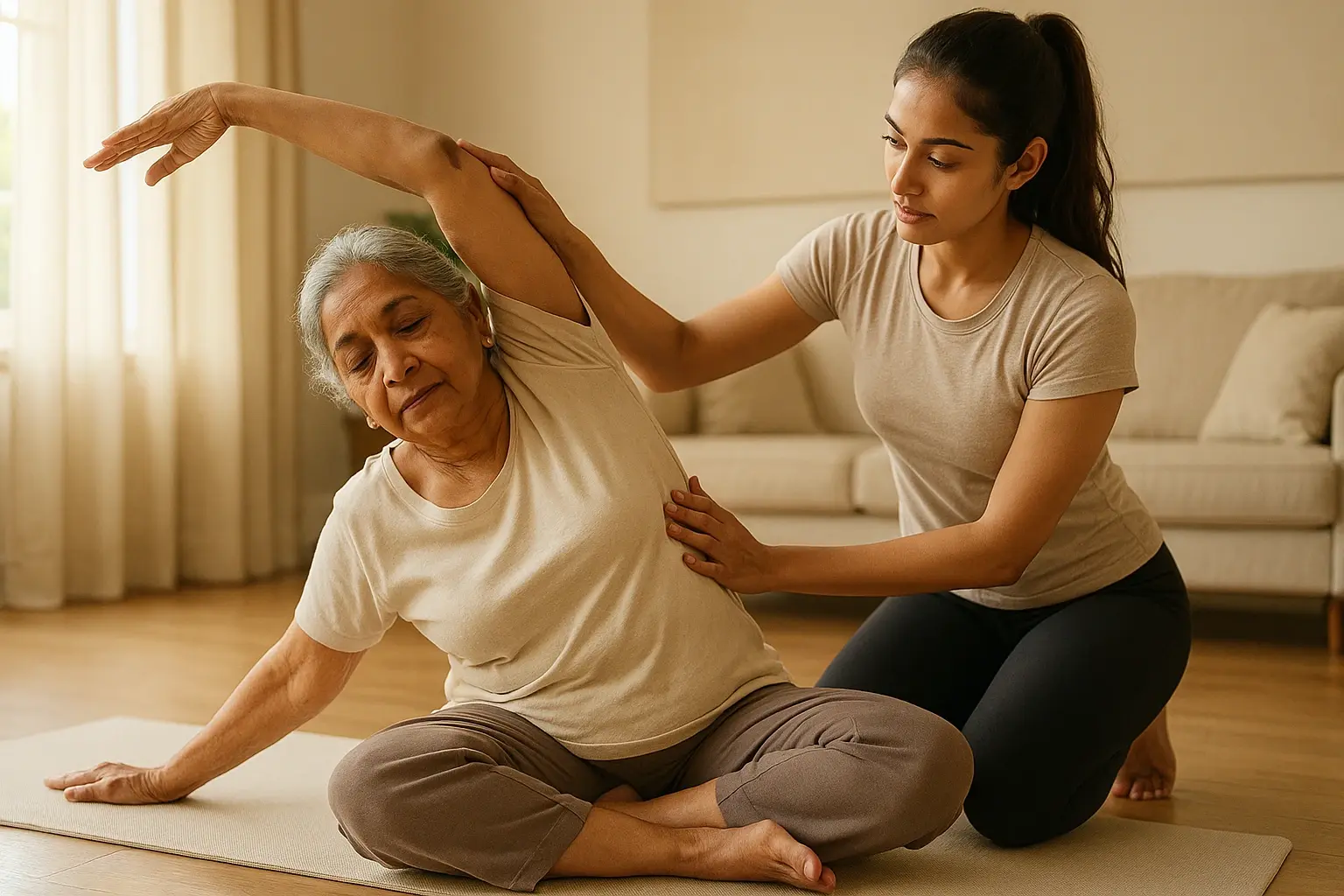 Senior Friendly Yoga at Home