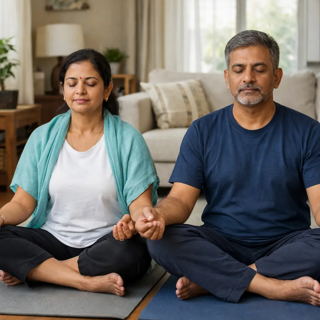 Meditation benefits: stress relief and sleep support